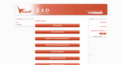 Desktop Screenshot of ead.verano.com.br